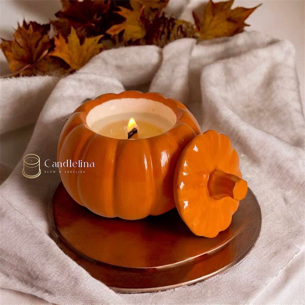 Pumpkin Jar Candle