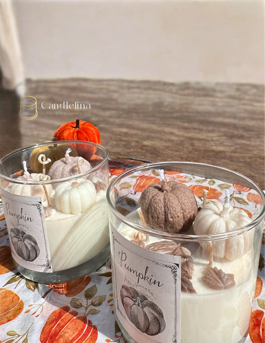 XL Pumpkin Candle Jar