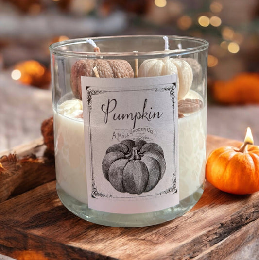 XL Pumpkin Candle Jar