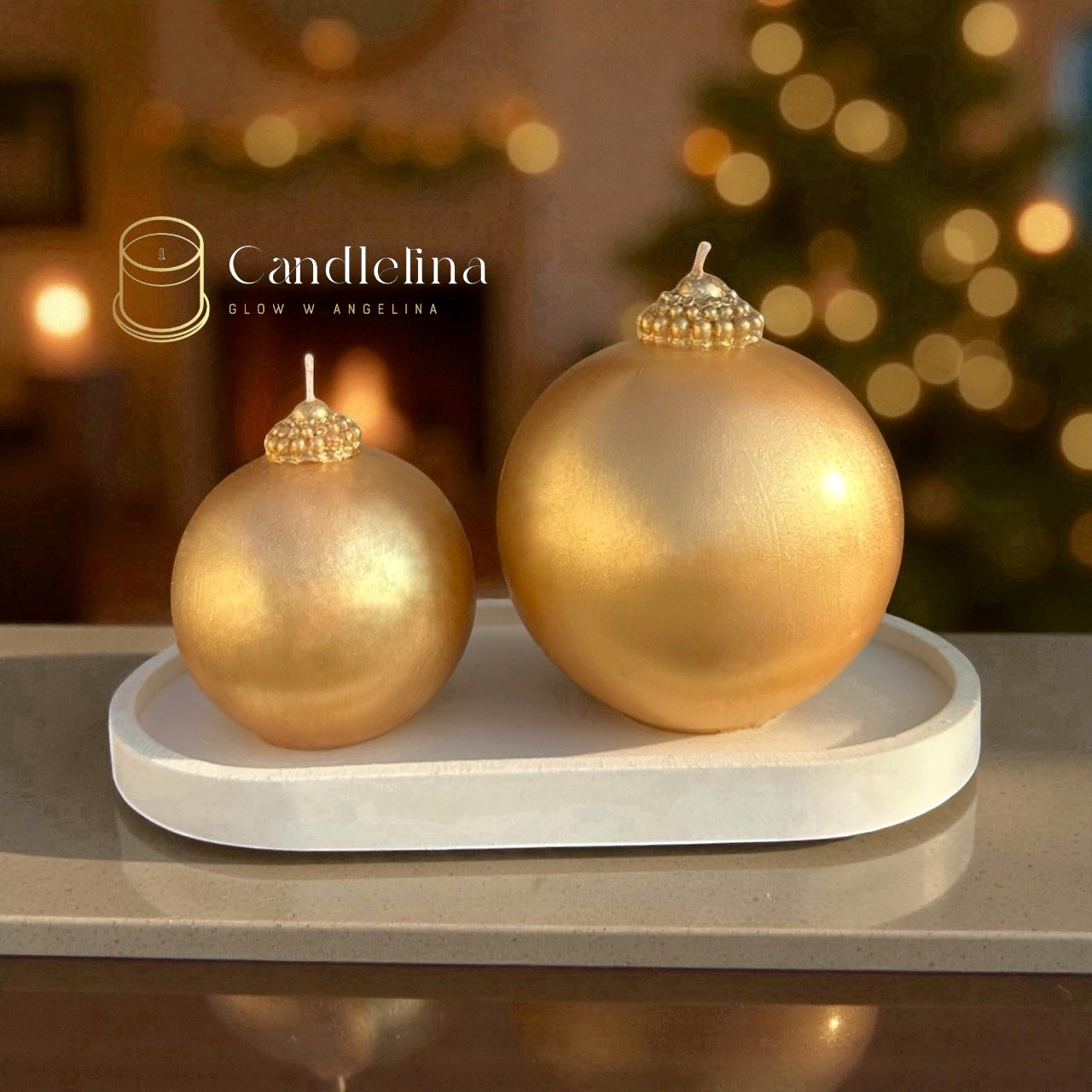 Golden Ornament Duo