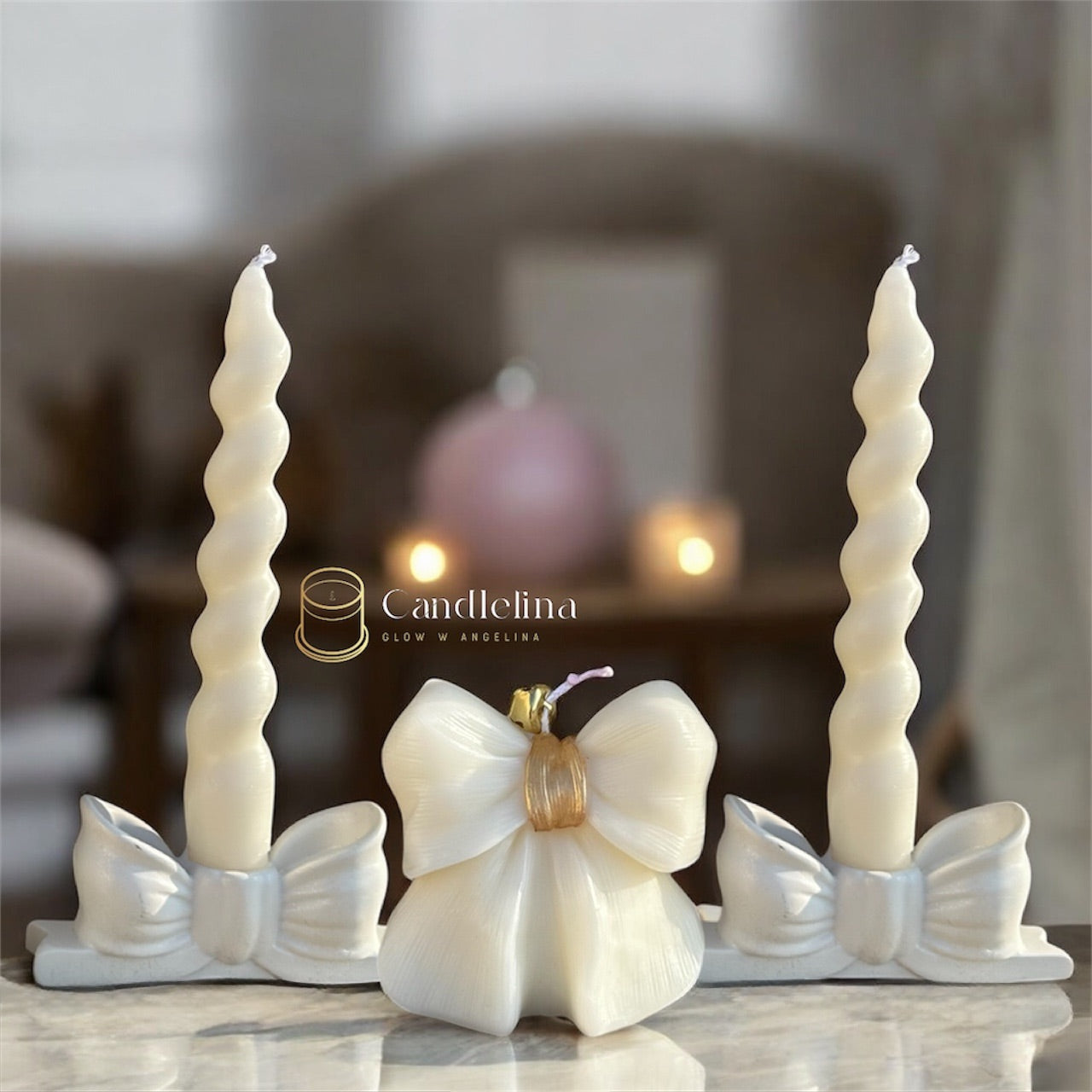 Belle Set (With Candlestick Holder)