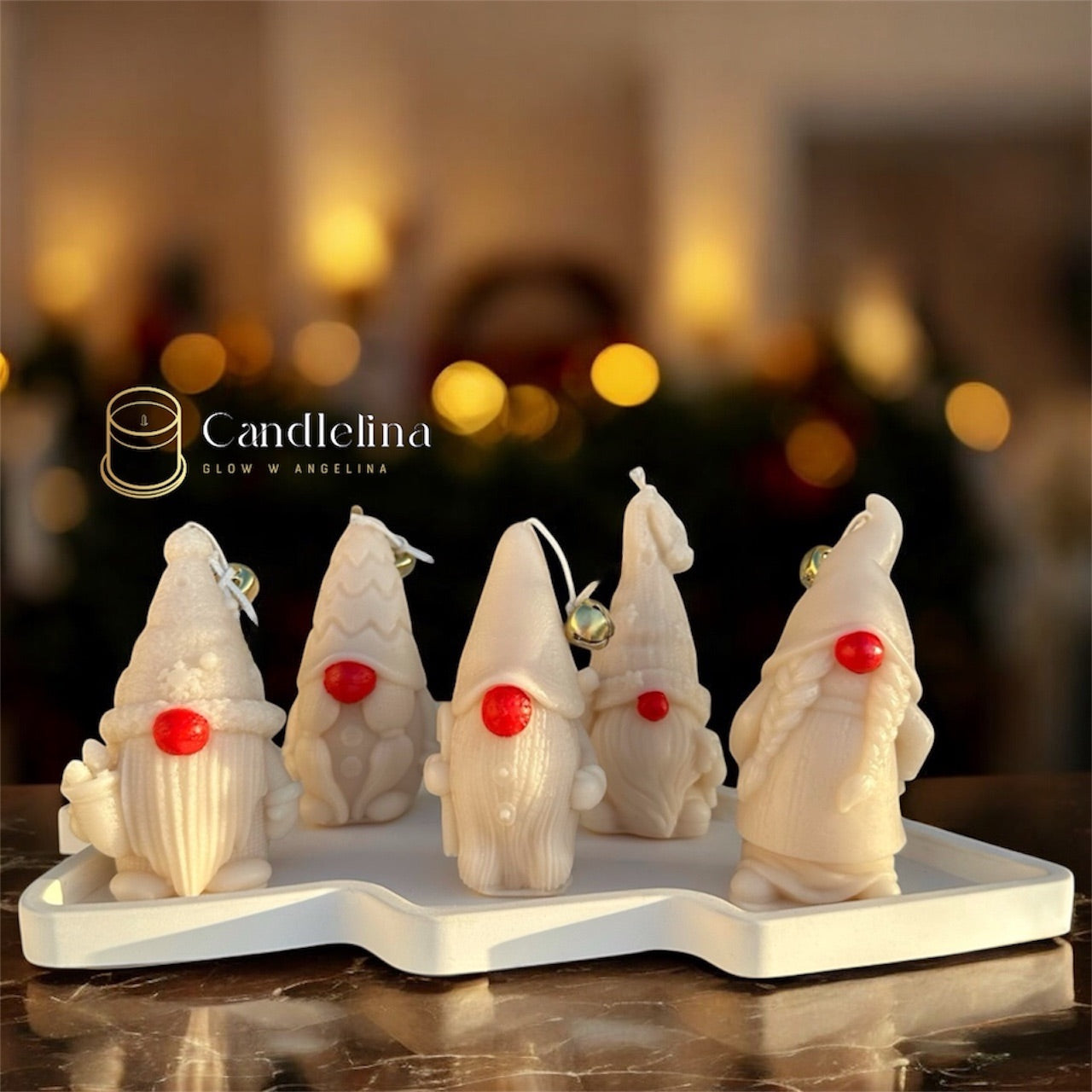 Gnome Village Set (With Tray)