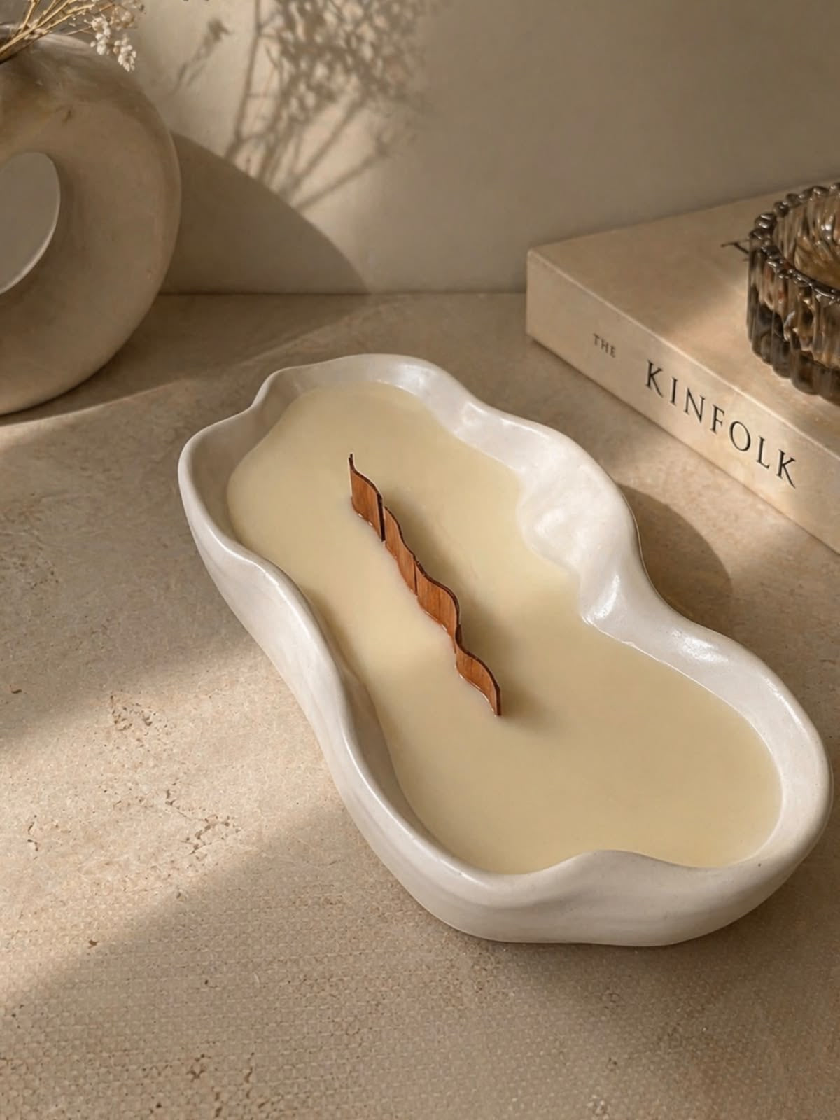 Wavy Candle Tray (XL)