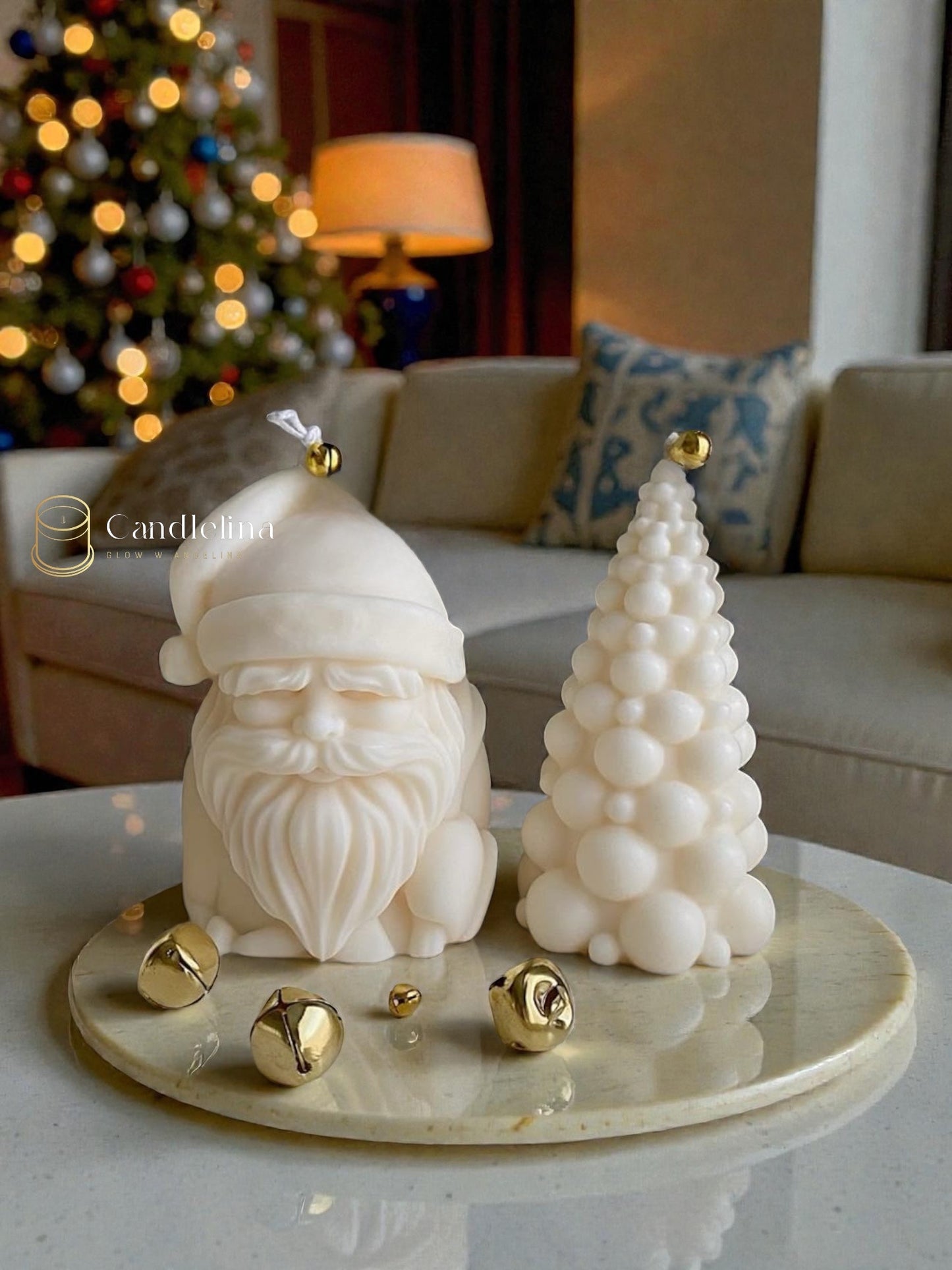 Frosted Santa Set