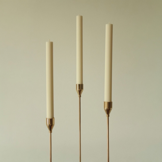 Striped Candlestick (2 pcs)