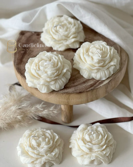 Small Peony Flower (2 pcs)