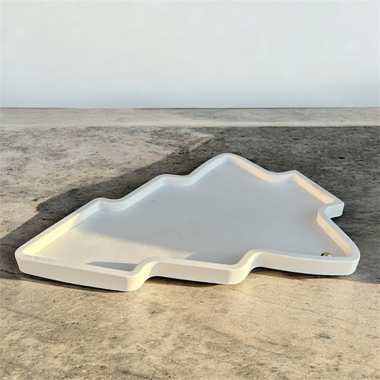 White Tree Tray Large