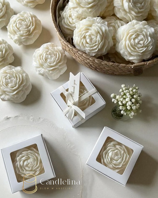 Small Peony Flower (2 pcs)