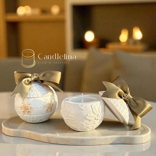 Ceramic Ornament Candle