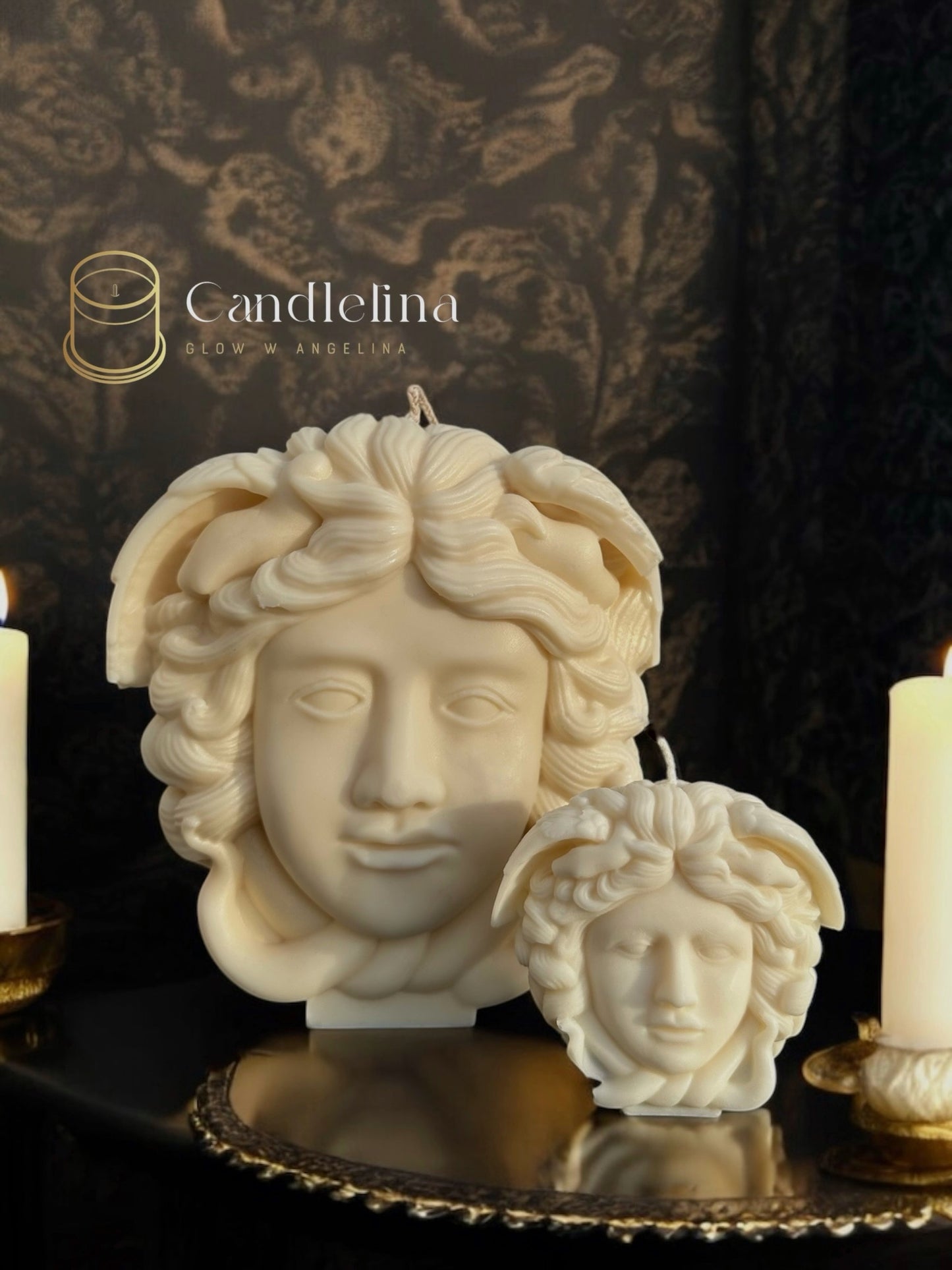 XL Medusa Candle