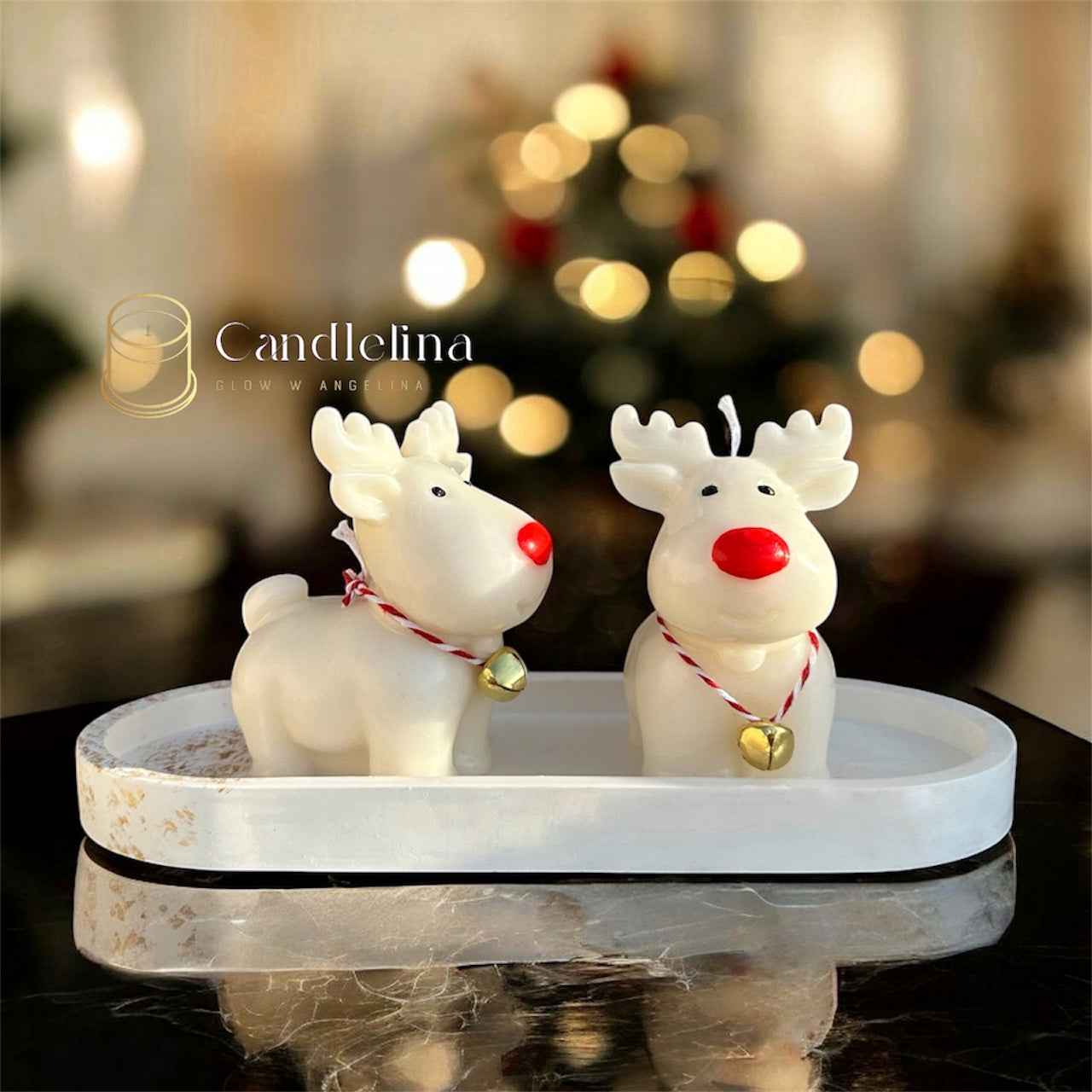Rudolph Candle (1 PC)