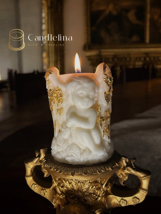 Celestial Cherub Candle (1 pc)