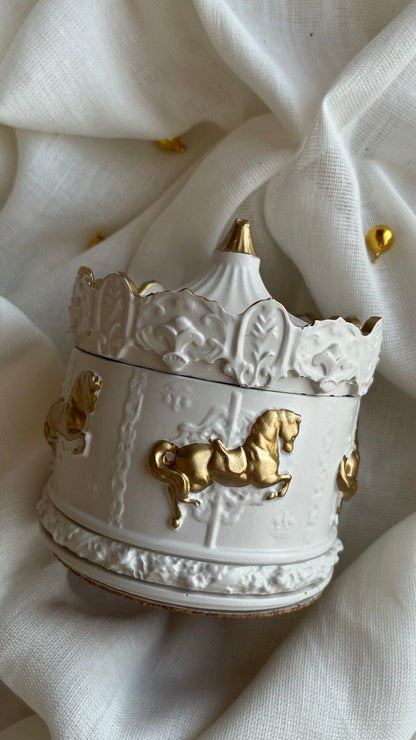 Large Carousel Candle