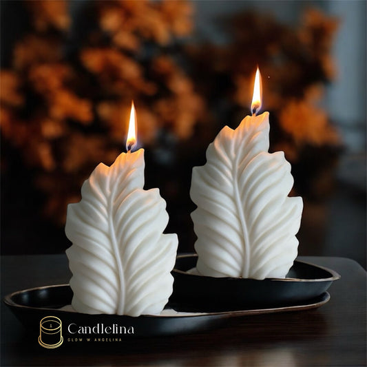 XL Leaf Candle