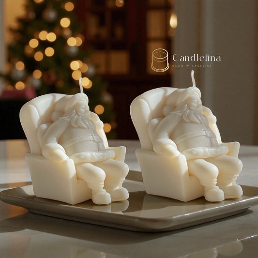 Cozy Claus Candle (1 PC)