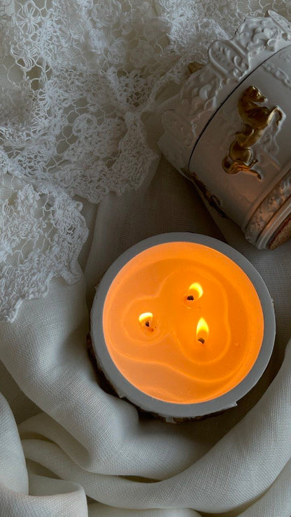 Large Carousel Candle