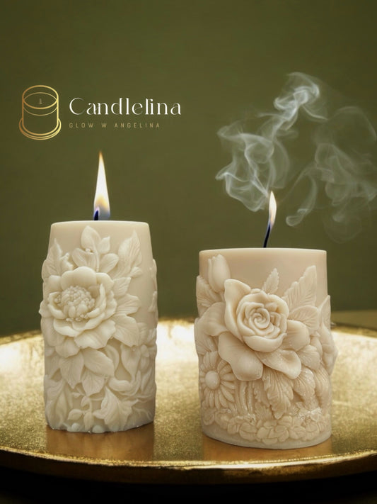 3D Flower Set (4 pcs)