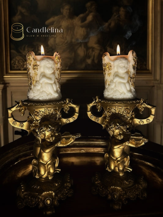Celestial Cherub Candle (1 pc)