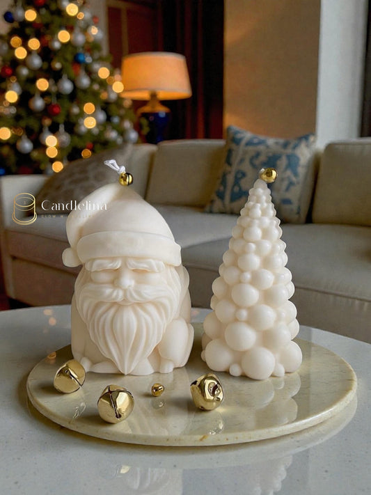 Frosted Santa Set