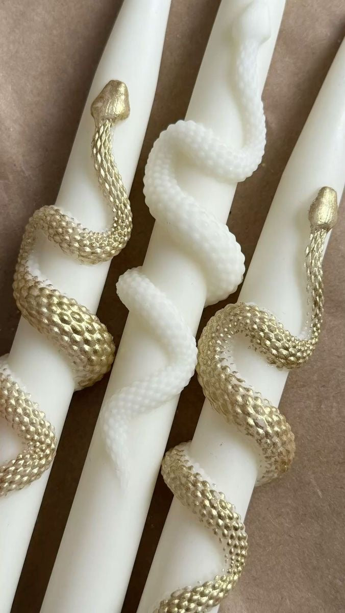 Snake Candlestick (2 pcs)