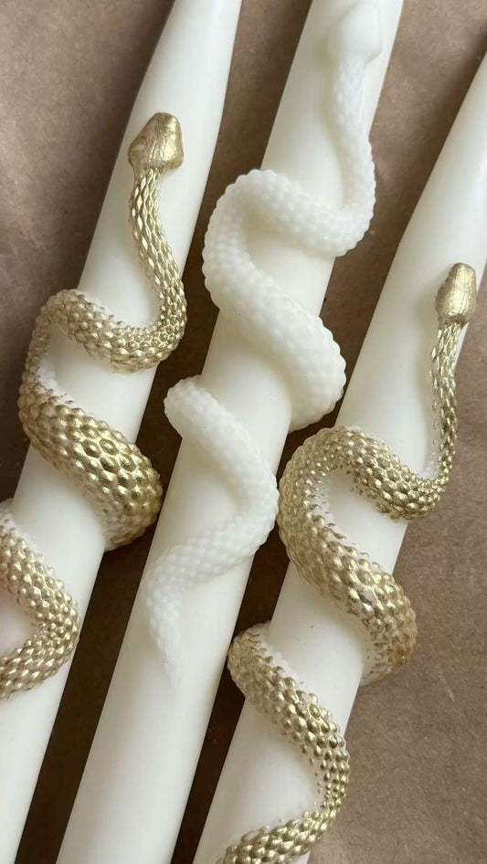 Snake Candlestick (2 pcs)