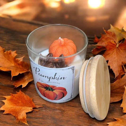 Pumpkin Candle Jar