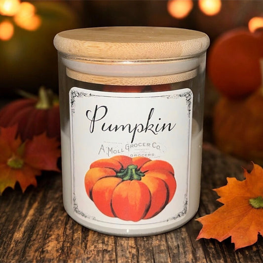 Pumpkin Candle Jar