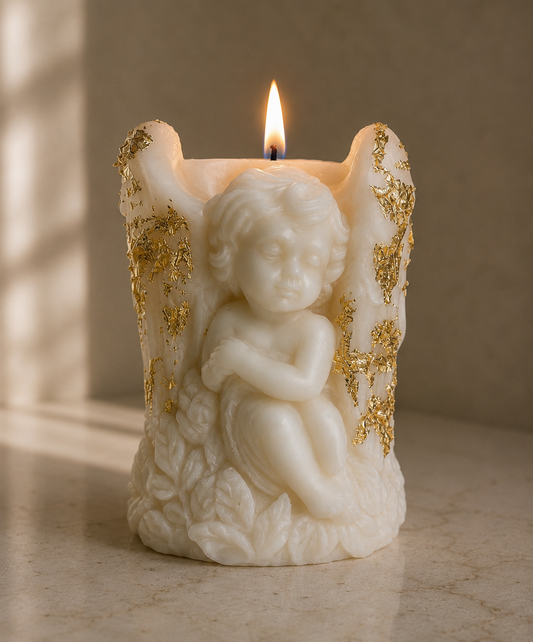 Celestial Cherub Candle (1 pc)